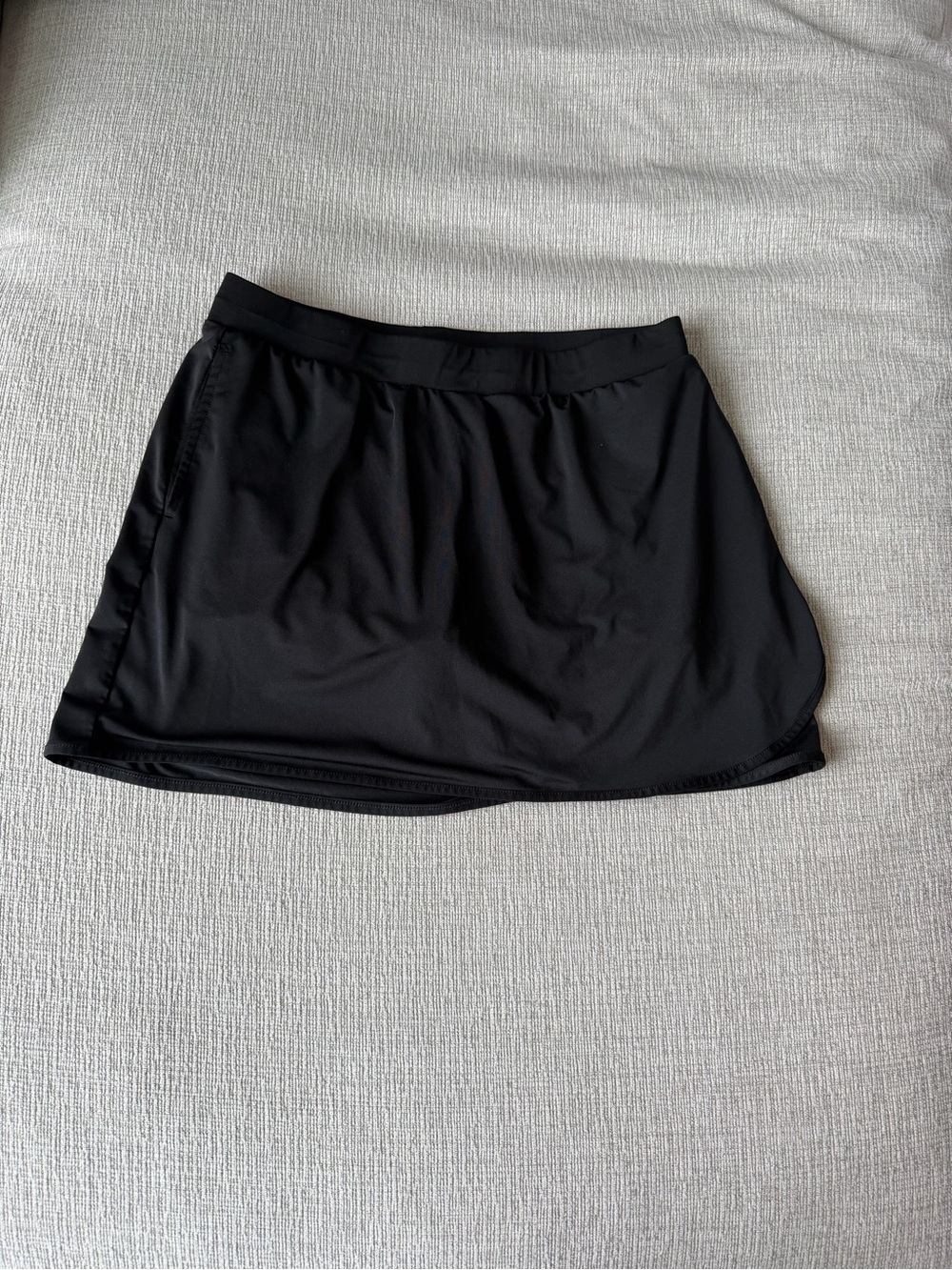 Black Women's Active Skort